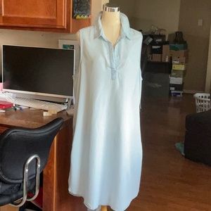 Black Tape Denim Tencel Lightweight Dress Size 2X, NWT